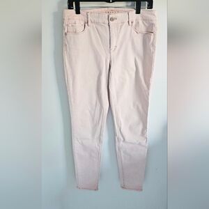 WHBM Skinny Jeans Pale Pink